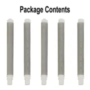 5x 60 Mesh Spray Filter Elements Accesories 10cm length For Wagner