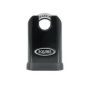 Squire SS50CP5 Stronghold Solid Steel & Brass Padlock 50mm Closed Shackle CEN3