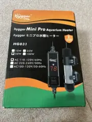 hygger Adjustable 10 25 50 100W Betta Heater Small Aquarium Heater Submersible