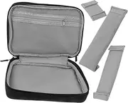 Electronic Organizer Double Layer Storage Bag Versatile Travel Carry Case for Power Banks Cables and Accessories Durable and Portable Design with Strong Handle for Home Office and