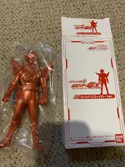 (BANDAI) Sofubi Hero Kamen Rider gold / bronze color Vinyl Figure Japan ultraman