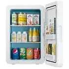 22L Mini Fridge Portable Car Refrigerator AC/DC Powered Cooler and Warmer
