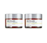 2 x MISSHA Bee Pollen Renew Cream 50ml from Korea