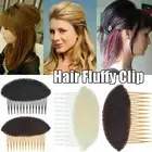 White/Black/Brown Sponge Clips Plastic/Resin Hair Volume Combs Princess Style