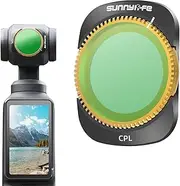 Osmo Pocket 3 CPL Lens Filter, XICEN Magnetic Polarizer Filter for DJI Osmo Pocket 3 Creator Combo, Aluminum Alloy Frame Multi Coated Lens for DJI Osmo Pocket 3 Accessories (CPL)