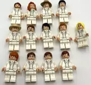Lego 13 New White Suits Wedding Minifigures Waiters Groomsmen