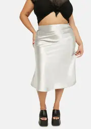 Plus Mercury Look The Part Midi Skirt