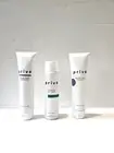 Prive BLONDE RUSH SHAMPOO, CONDITIONER and FINISHING SPRAY 3 floz ea W/ T SHIRT