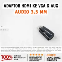 在飛比找蝦皮購物優惠-塔夫適配器 HDMI 轉 VGA AUX 1080P