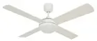 Ceiling Fan Futura Eco 122 CM White LED Lighting including Remote Control