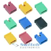 Closed or Open 2.54mm 0.1" PCB Header Jumper Link Connector