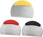 ULTECHNOVO 3pcs Noodle Knife Scraper Pastry Dough Cooking Tool Dough Cutter with Scale Dough Scraper Cream Scraper Dough Cutters Kitchen Gadget Pastry Scraper Dough Chopper Stainless Steel