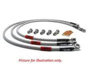 Kawasaki 250R Ninja 2008-2012 Wezmoto Standard Braided Brake Lines