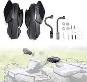 HAKA TOUGH Sportsman Handguards, Hand Brush/Wind Guard with Mount Brackets Kit Protector for Polaris Sportsman 400 450 570 850 XP 1000 Accessories, Replace OEM#2876846, 2879380 Black