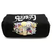 CHIBI TENGEN UZUI Demon Slayer Pencil Case (Sound Hashira Anime Bag Wallet)