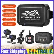 Wifi Motorcycle DVR Dash Cam 1080P Camera Waterproof Night Vision Recorder GPS