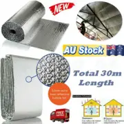 20M+10M Aluminium Air Bubble Cell Insulation Reflective Foil Heat Barrier Wall