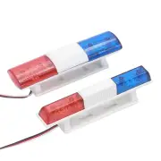 RC Car Parts LED Police Flash Light Alarming for 1/10 HSP Kyosho Tamiya Axial SCX10 D90 Vehicles Models Spare Accessorie