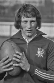 England rugby union footballer Dusty Hare, UK, 14th March 1974. - Old Photo