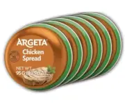 Argeta Pate Spread, Chicken, 3.35oz (6 PACK)