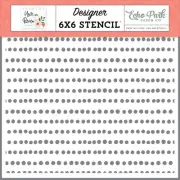 3 Pack Echo Park Stencil 6"X6"-To Do List Dots, Year In Review IR337033