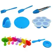 Silicone Ice Lolly Popsicle Mold Maker Ice Cream Mould Cake Brush Baking Kits