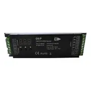 5 Channel DMX Decoder with RDM Digital Display DMX512 Dimmer Driver PWM RGBCCT LED Controller LED M Black