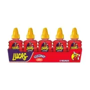 Lucas Gusano Chamoy Candy Liquid 36g x 10 Pack