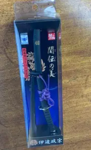 Samuri Sword Letter Opener New KT-22D Stainless Steel Blade Masamune Date Model