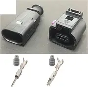 Dj7022a-1.5 Temperature Sensor 2p3p4p6p Automobile Harness Waterproof Connector Ignition Coil Sealing Socket 1j0973802 (Color : 2p, Size : 1sets)