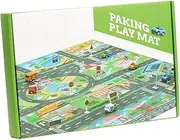 HONMEET Boys and Girls Traffic Parking Game Toys Set Indoor Game Mat Children Car Toys 1 Set of Educational Plaything