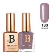 Billionaire Gel Polish UV LED & Nail Lacquer Duo 180 Almond 15ml