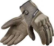 Revit Volcano Motorcycle Gloves, black-beige, Size S for Men Black Beige