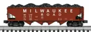K-Line K626-1371 4bay O-Scale DieCast SprungTruck wCoalLoad MOB MR 340522 C10/P9