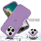 Built-in Screen Protector Rugged Shockproof Case fr iPhone 16 16 Pro Max 16 Plus