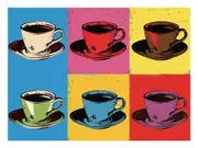 Coffee Cups Canvas Print