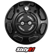 Kawasaki Ninja 400 R EX400 Gas Cap 2018-2021 2022 2023 Vortex Black V-3 Keyless