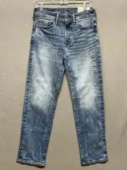 American Eagle Men's Jeans 29x32 AirFlex+ Original Straight Classic Medium