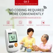 Blood Glucose Monitor Diabetes Testing Blood Sugar Meter 100 Test Strip & Lancet