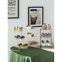 在飛比找ETMall東森購物網優惠-亞克力三層蛋糕架 婚慶甜品架 茶歇茶點展示架甜品臺多層家用果