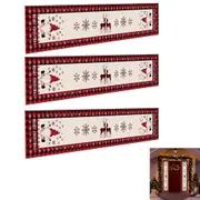 3pcs Christmas Garage Door Banner Wall Hanging Banner for Indoor Outdoor Holiday Home Decor