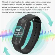 Anti-Mosquito Ultrasonic Repellent Bracelet Bug Insect Pest Repeller Wrist Watch