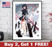 Kill la Kill Anime Poster 18" x 24" Print Wall Art Decor Ryuko 4