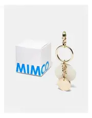 [Mimco] Dreams Keyring in White