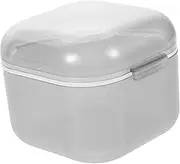 ASAKKURA Nail Soaking Tray Box Portable Cleaner Pot for Nail Art Tools Generous Capacity Storage for Manicure Lightweight Travel-friendly Design