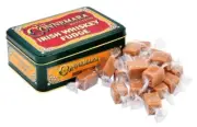 IRISH J.C. WALSH TIN OF WHISKEY FUDGE IRISH WHISKEY FUDGE SWEETS