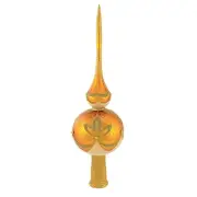 Blubom Tree Topper Gold Gemstone Tree Topper Finial Christmas Glittered