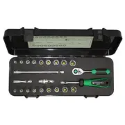 Stahlwille Socket & Accesory 1/4" Drive 5-14mm & 5/32" - 9/16", Set 26-Piece SW4