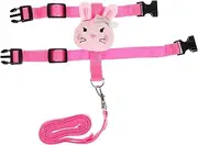 HAPINARY 1 Set Comfortable Rabbit Harness Leash Adjustable Bunny Traction Rope for Pets Stylish Design for Walking Ferrets Hamsters and Other Animals