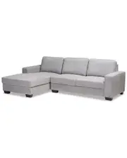 Baxton Studio Nevin Sectional Sofa